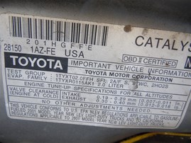 2003 Toyota Rav4 Silver 2.0L AT 2WD #Z24731